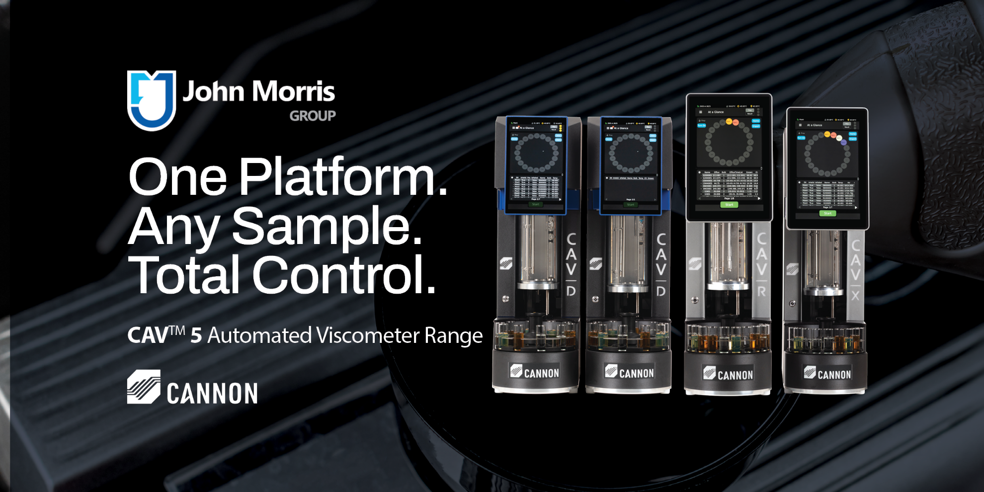 Cannon CAV 5 Automated Viscometer Range | John Morris Group